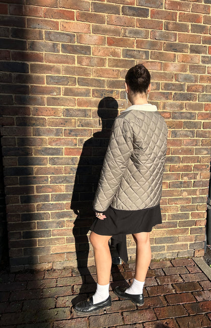 LAVENHAM CONTRAST CORNARD JACKET CORK