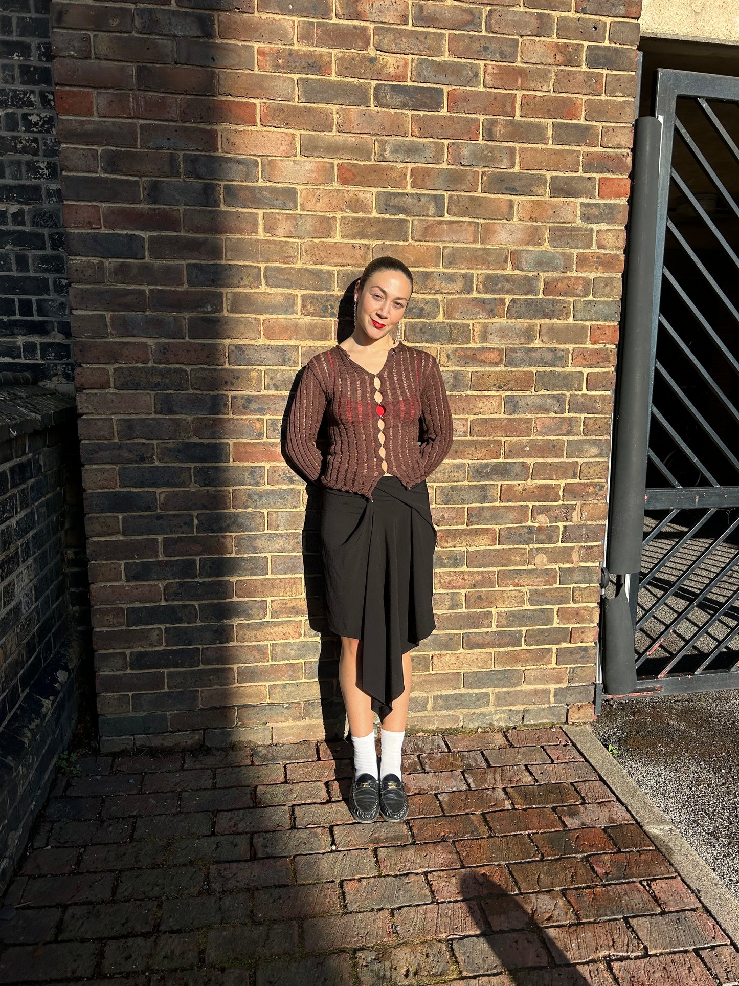 SOHER CARDIGAN BROWN