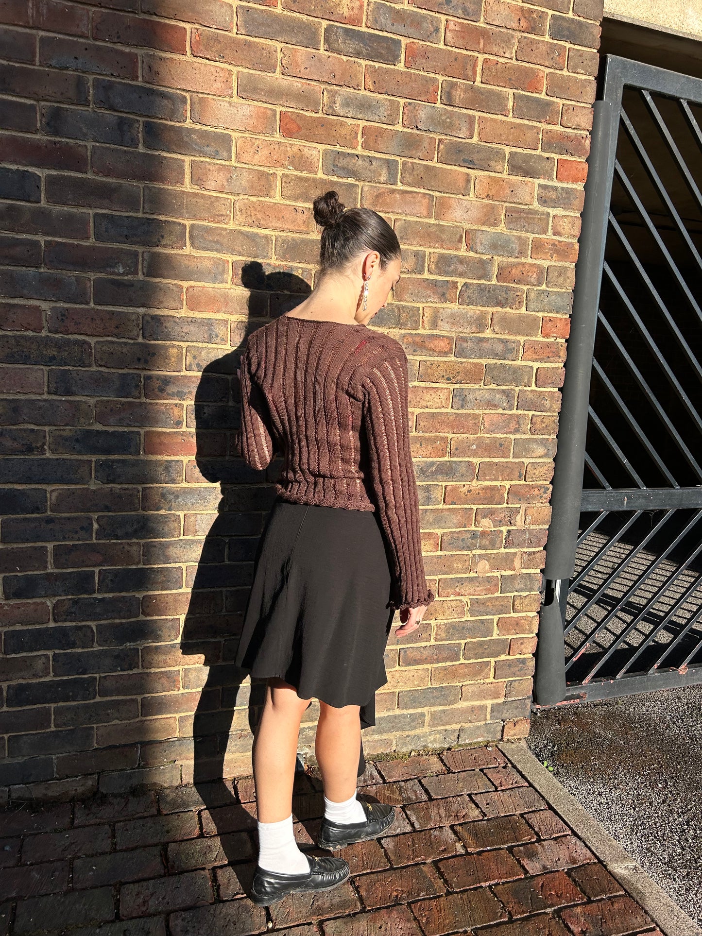 SOHER CARDIGAN BROWN