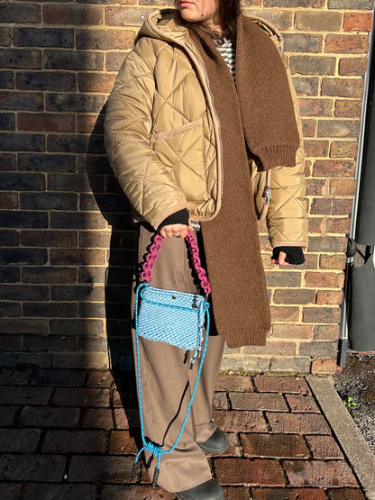 YETTON SCARF - BROWN