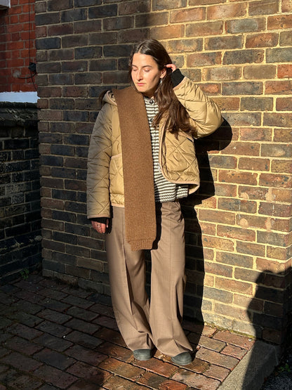 YIBRI TAILORED WIDE-LEG TROUSERS