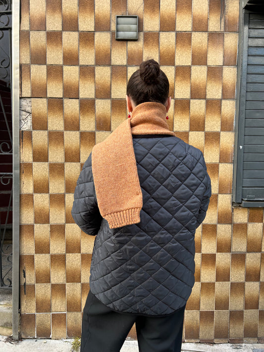 YETTON SCARF -  AMBER