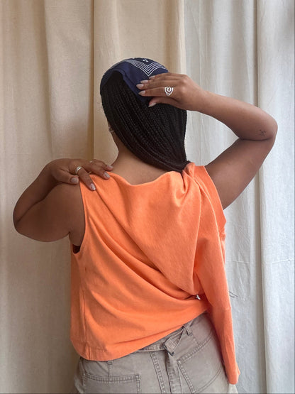 GINA CORRIERI SHIFT TOP LIGHT ORANGE