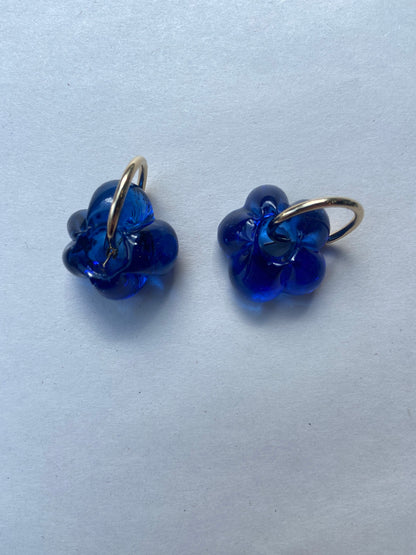 SISI JOIA FLEUR EARRINGS BLUE