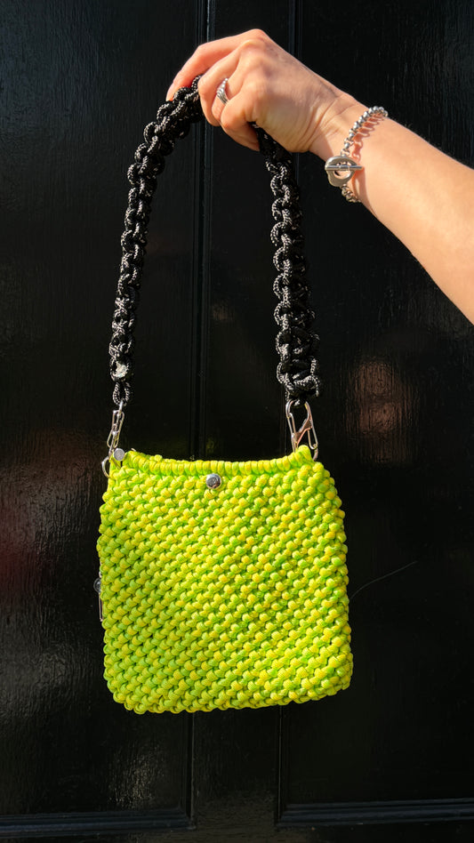 KNOT TODAY SMALL BAG LIME GREEN