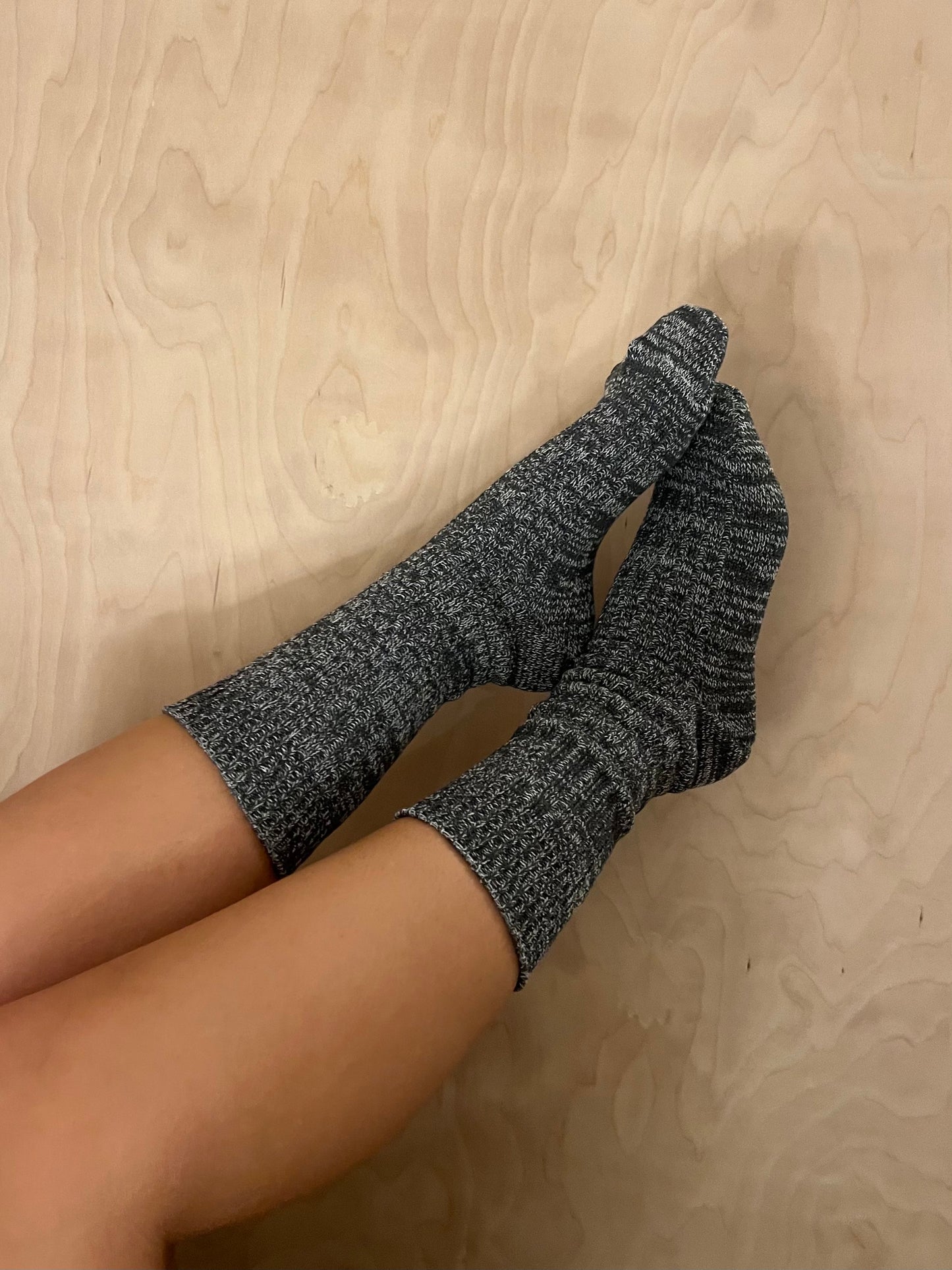 SOCKO FLECK SOCKS IN GRAPHITE