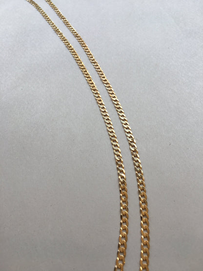 CURB CHAIN 9CT GOLD