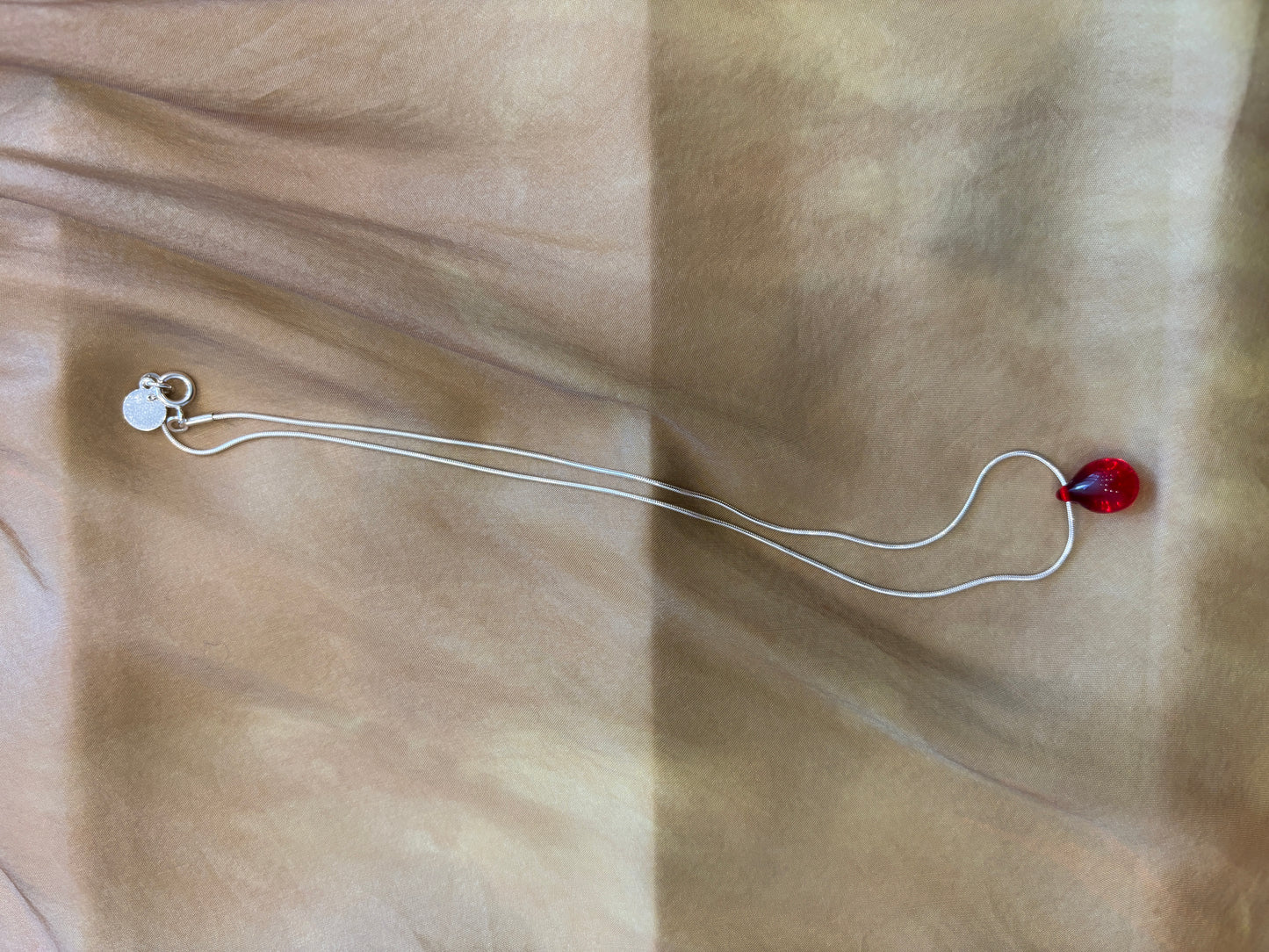 SISI JOIA GOTA MINI NECKLACE - RED