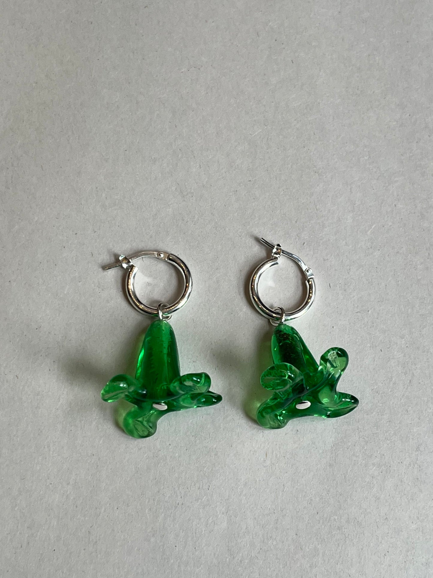 SISI JOIA TUPLA EARRINGS GREEN