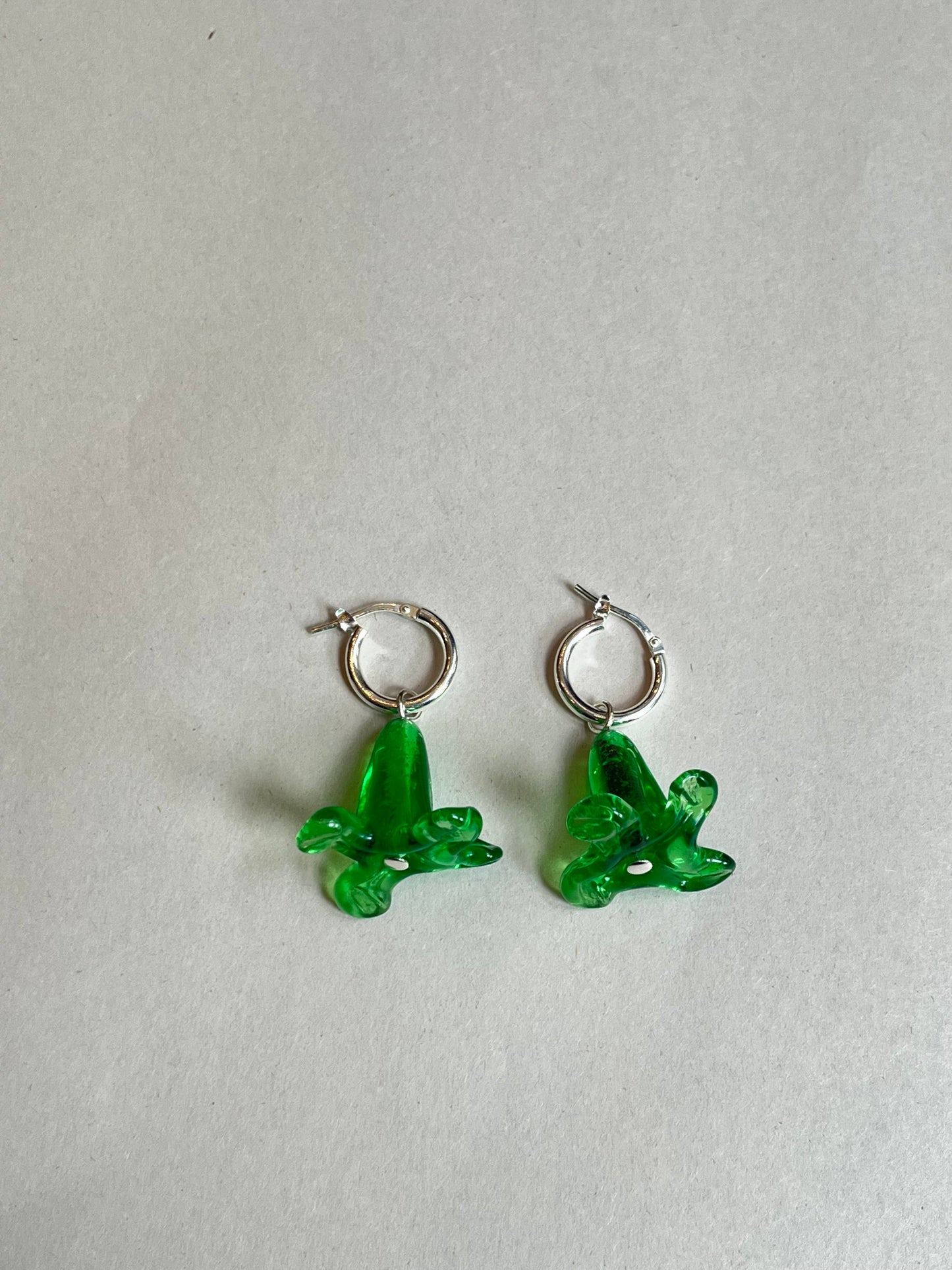 SISI JOIA TUPLA EARRINGS GREEN