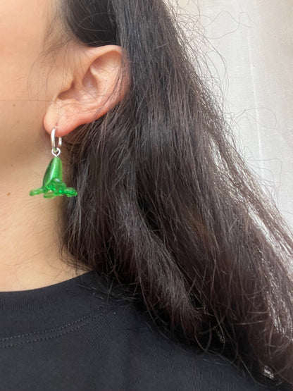 SISI JOIA TUPLA EARRINGS GREEN