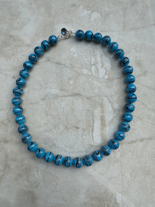 SISI JOIA AURELIE NECKLACE BLUE