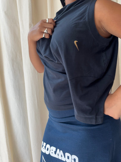 GINA CORRIERI SHIFT TOP BLACK NIKE