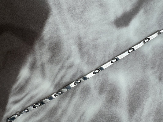 SACROSANCT STERLING SILVER SLIM WATCH BRACELET
