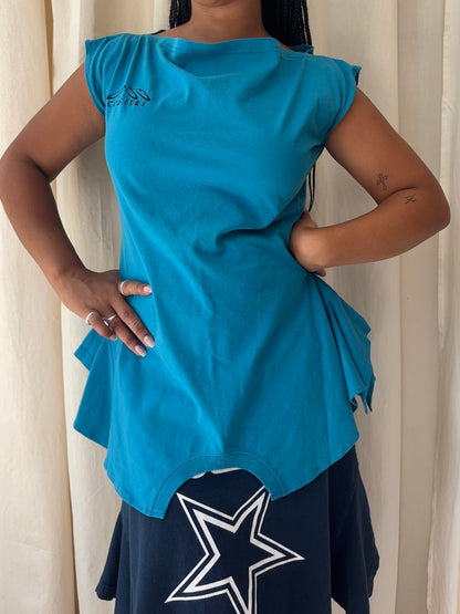 GINA CORRIERI 180 LOGO TOP TURQOISE