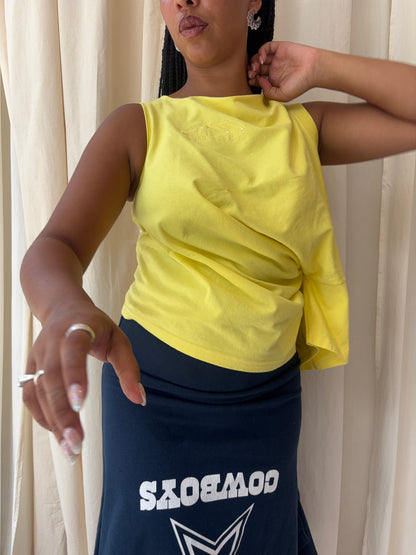 GINA CORRIERI SHIFT TOP YELLOW
